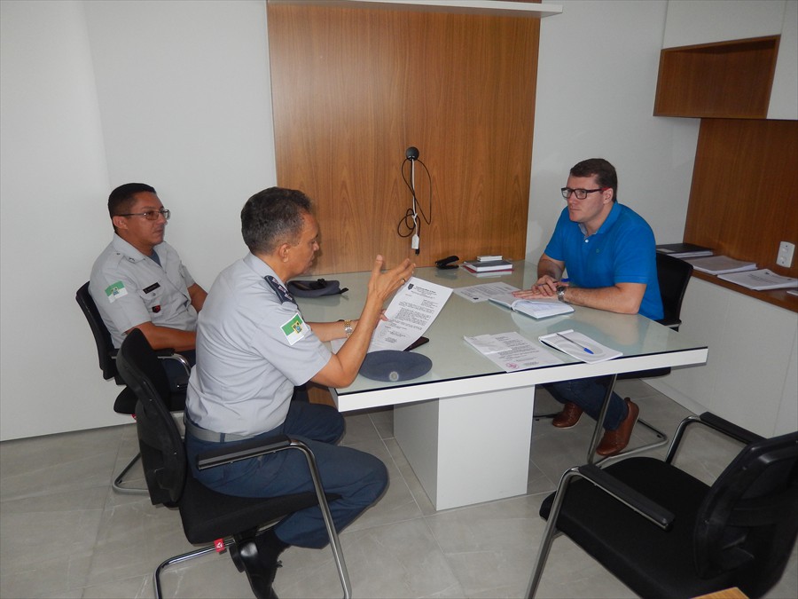 Reunião com as Associações de Oficiais e Praças