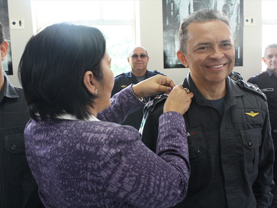 Comprimento do Governador aos Recém Promovidos